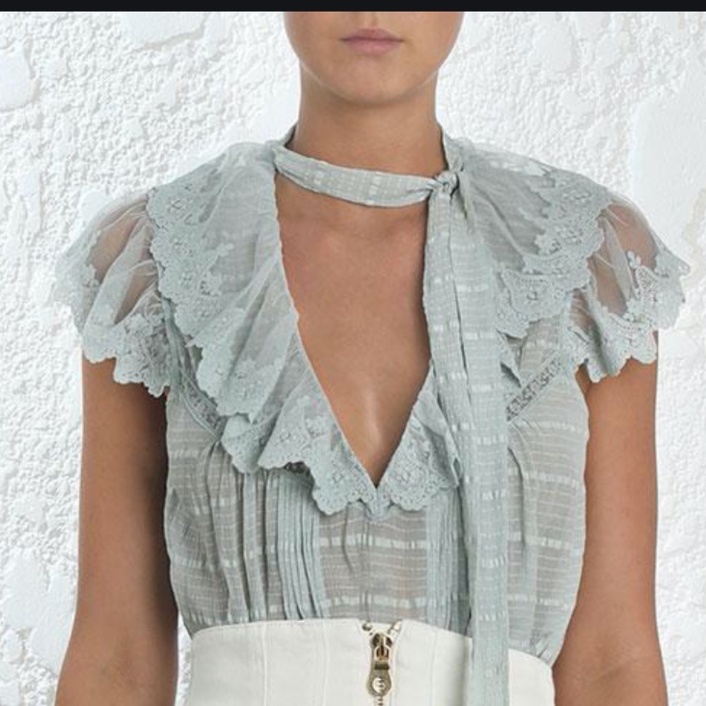 Zimmermann Fleeting Prairie Blouse NWT